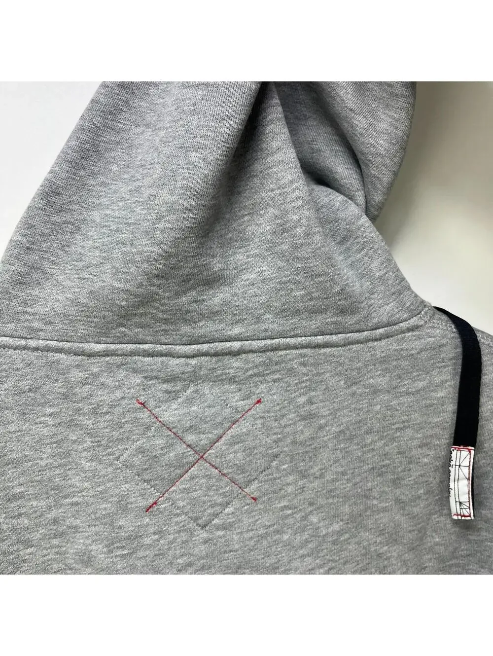 Vtg Ecko Unltd Gray Embroidered Rhino Pullover Hoodie XL - Picture 10 of 11